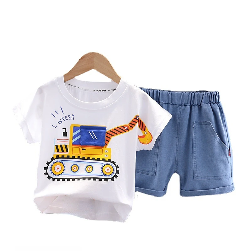 New Summer Fashion Baby Girls Clothes Suit Children Boys Casual T-Shirt Shorts 2Pcs/Sets Toddler Costume Infant Kids Sportswear
New Summer Fashion Baby Girls Clothes Suit Children Boys Casual T-Shirt Shorts 2Pcs/Sets Toddler Costume Infant Kids Sportswear