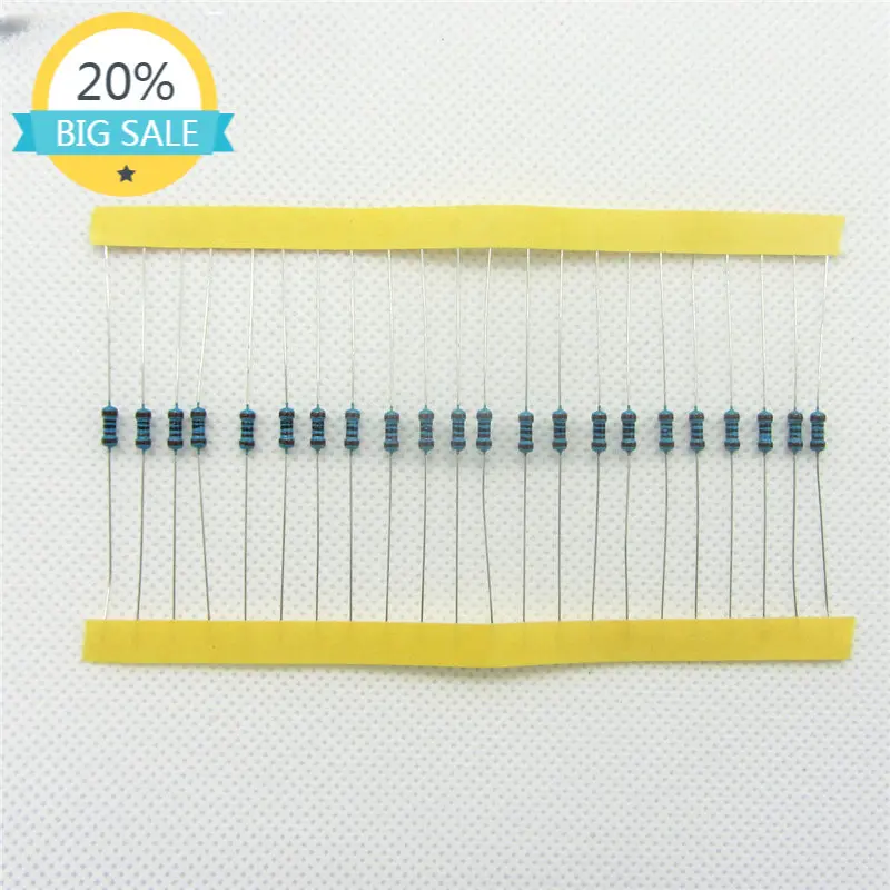100pcs 1/4W Metal Film Resistor 220 ohm 220R 1% Tolerance Precision RoHS Lead Free In Stock
100pcs 1/4W Metal Film Resistor 220 ohm 220R 1% Tolerance Precision RoHS Lead Free In Stock