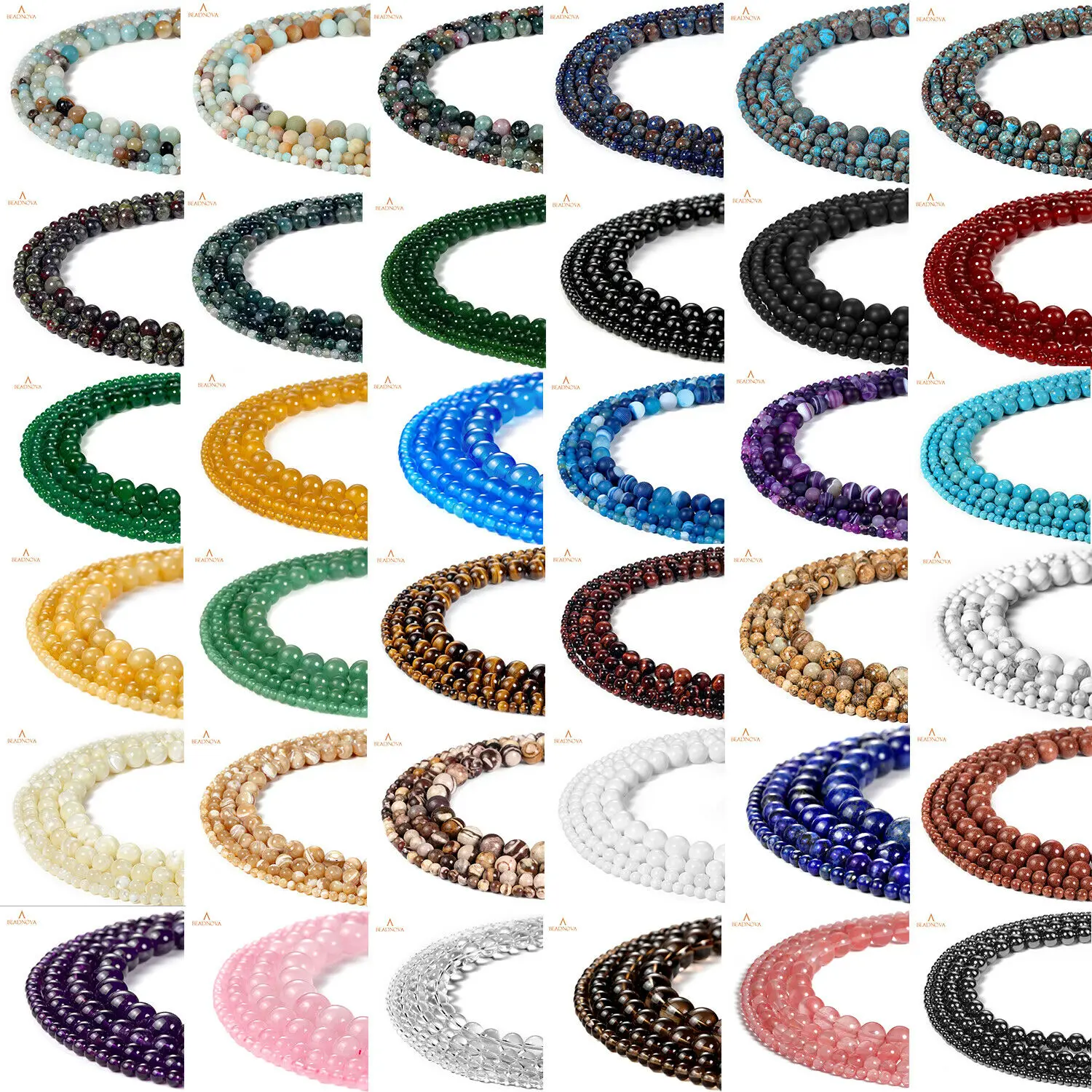 Natural Gemstone Beads Round Smooth Matte Loose Stone Agate Crystal Quartz Jewelry Making Sample Order 4mm 6mm 8mm 10mm 12mm
Natural Gemstone Beads Round Smooth Matte Loose Stone Agate Crystal Quartz Jewelry Making Sample Order 4mm 6mm 8mm 10mm 12mm
