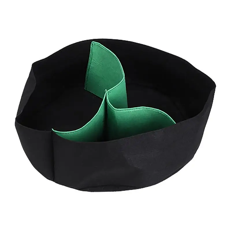 Succulent Planting Bag Non-Woven Fabric Planter Container With 3 Grids Garden Grow Pots Planting Pots For Potatoes Vegetables
Succulent Planting Bag Non-Woven Fabric Planter Container With 3 Grids Garden Grow Pots Planting Pots For Potatoes Vegetables