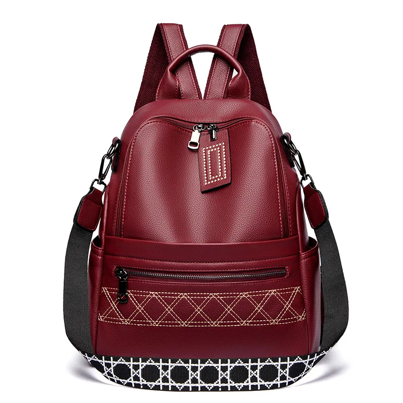 Bags for Women 2023 School Bags for Teenage Girls Soft Leather Rucksack Women High Quality Fashion Mochila De Couro Feminina Sac
Bags for Women 2023 School Bags for Teenage Girls Soft Leather Rucksack Women High Quality Fashion Mochila De Couro Feminina Sac
