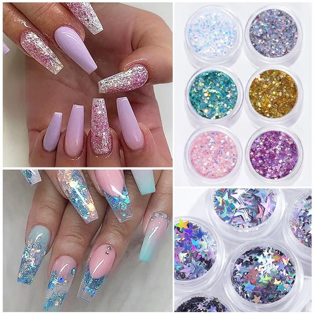 Iridescent Nail Art Sequins Silver Nail Glitter DIY Chrome Powder Sparkly Hexagon Chunky Flakes Manicures Decorations
Iridescent Nail Art Sequins Silver Nail Glitter DIY Chrome Powder Sparkly Hexagon Chunky Flakes Manicures Decorations
