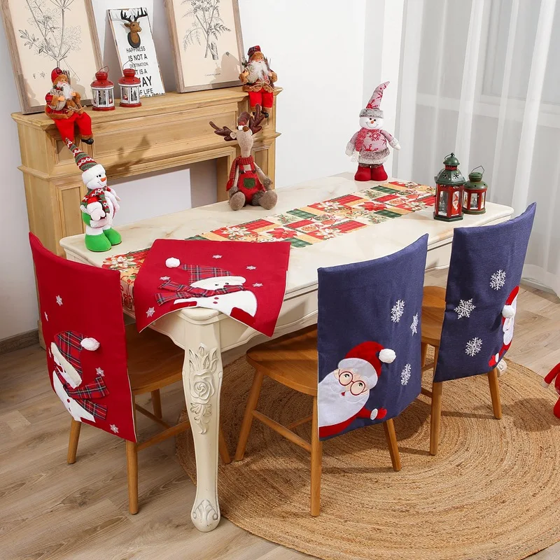 Christmas Chair Back Cover Home Dinner Decor Santa Claus Snowman Red Chair Back Xmas Cap Set For Dining Room Hotel Home
Christmas Chair Back Cover Home Dinner Decor Santa Claus Snowman Red Chair Back Xmas Cap Set For Dining Room Hotel Home