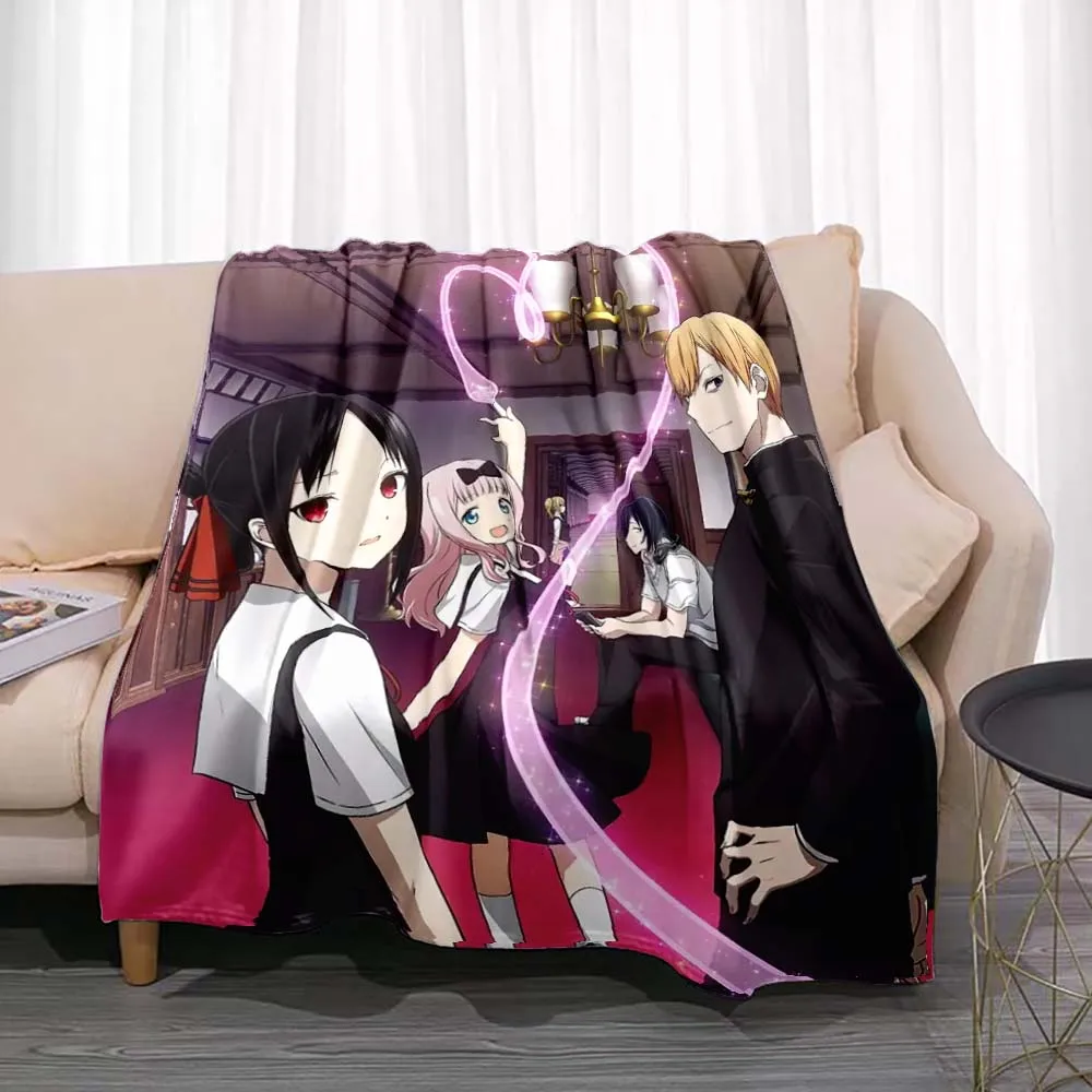 Anime Kaguya-sama Flannel Throw Blanket Cartoon Smooth Soft Warm Bedspread Blankets Birthday Gift Sofa Home Bedroom Office Decor 
Anime Kaguya-sama Flannel Throw Blanket Cartoon Smooth Soft Warm Bedspread Blankets Birthday Gift Sofa Home Bedroom Office Decor
