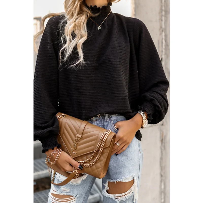 Women Elegant Fashion Loose Shirt Top Women Casual Long Lantern Sleeve O Neck Y2K Blouse Vacation Outfits Streetwear
Women Elegant Fashion Loose Shirt Top Women Casual Long Lantern Sleeve O Neck Y2K Blouse Vacation Outfits Streetwear