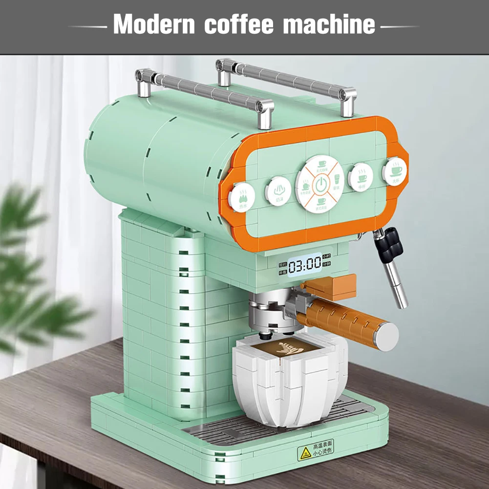 New Mini Blocks Creative Coffee Machine Retro Modern Machine Assembly Model Building Blocks Toys for Children Christmas Gifts
New Mini Blocks Creative Coffee Machine Retro Modern Machine Assembly Model Building Blocks Toys for Children Christmas Gifts