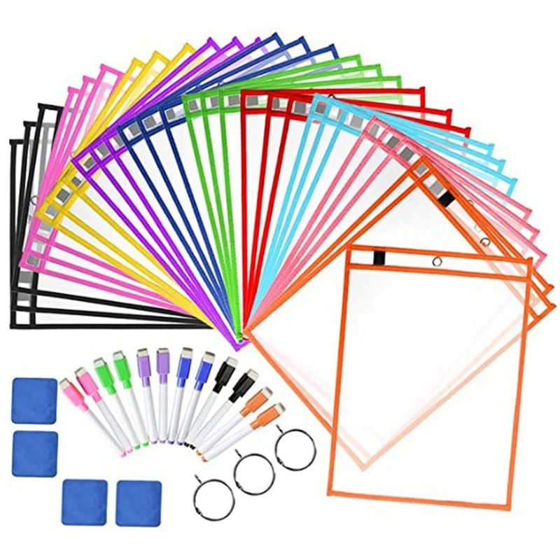 Transparent Dry Erase Bag Document Bag With Dry Erase Board And Marker For Classroom Organization And Teaching Supplies 
Transparent Dry Erase Bag Document Bag With Dry Erase Board And Marker For Classroom Organization And Teaching Supplies