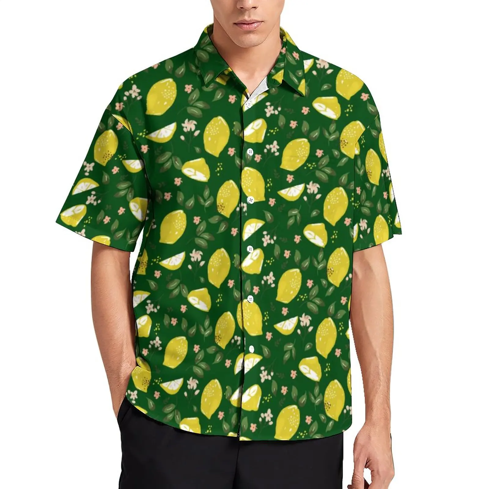 Bright Fruit Blouses Green Yellow Lemon Casual Shirts Hawaiian Short Sleeve Design Retro Oversized Vacation Shirt Birthday Gift
Bright Fruit Blouses Green Yellow Lemon Casual Shirts Hawaiian Short Sleeve Design Retro Oversized Vacation Shirt Birthday Gift