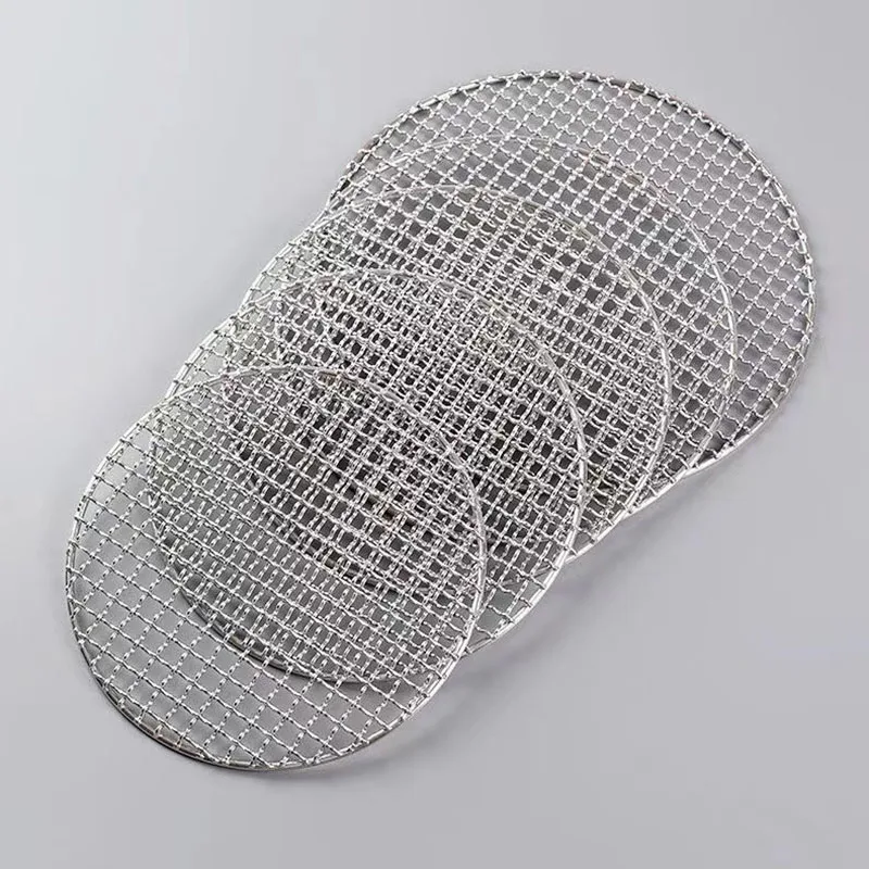 Stainless Steel Round Barbecue Mesh Outdoor Camping BBQ Grill Net Non-stick BBQ Mat Grid Home Roast Nets Barbecue Accessories
Stainless Steel Round Barbecue Mesh Outdoor Camping BBQ Grill Net Non-stick BBQ Mat Grid Home Roast Nets Barbecue Accessories