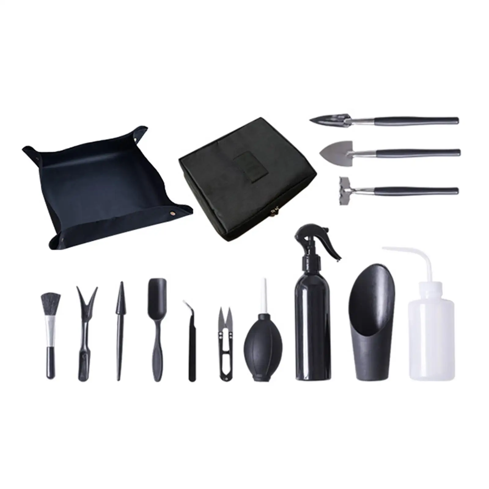 Mini Garden Succulent Transplanting Kit 14Pcs Tools Set Reused Multiple Times Stainless Steel, PP Materials Professional Durable
Mini Garden Succulent Transplanting Kit 14Pcs Tools Set Reused Multiple Times Stainless Steel, PP Materials Professional Durable
