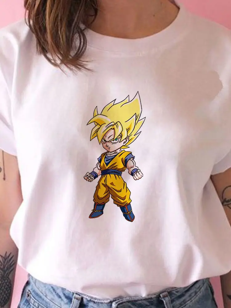 Dragon Ball Tshirt Women New Products T Shirt Harajuku Street T-Shirt Cartoon Print Son Gohan Top Lady Aesthetic Modern Trendy
Dragon Ball Tshirt Women New Products T Shirt Harajuku Street T-Shirt Cartoon Print Son Gohan Top Lady Aesthetic Modern Trendy