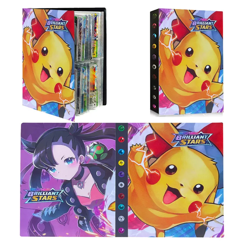 2022 New Pokemon 240Pcs Card Holder Album Book Cute Pikachu Cover Storage Bag Game Card Collection Folder Toys Children Gifts
2022 New Pokemon 240Pcs Card Holder Album Book Cute Pikachu Cover Storage Bag Game Card Collection Folder Toys Children Gifts