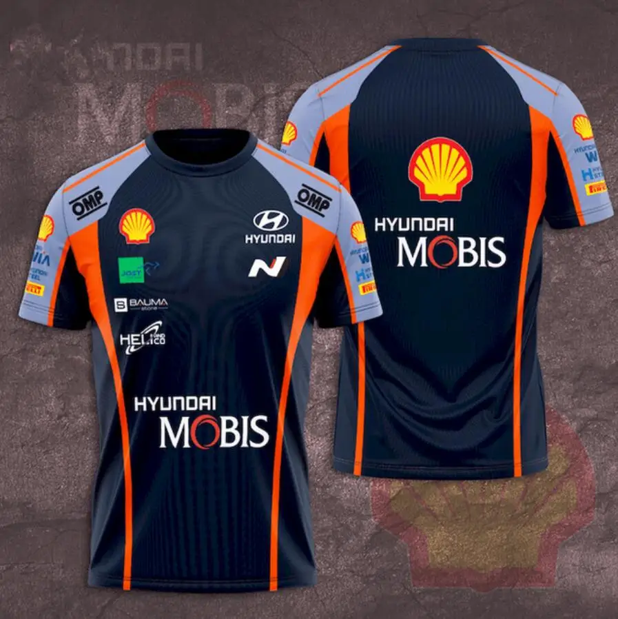 Summer 3D Print WRC Jersey Rally HYUNDAI Team Breathable O Neck Short Sleeve Men's Kids Sportswear T-shirt Man Casual Tee Tops
Summer 3D Print WRC Jersey Rally HYUNDAI Team Breathable O Neck Short Sleeve Men's Kids Sportswear T-shirt Man Casual Tee Tops