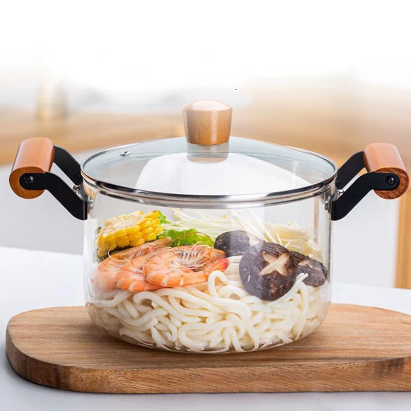 High Borosilicate Glass Pot Open Fire High Temperature Cooker Electric Ceramic Oven Gas Special Double Ear Transparent Soup Pot
High Borosilicate Glass Pot Open Fire High Temperature Cooker Electric Ceramic Oven Gas Special Double Ear Transparent Soup Pot