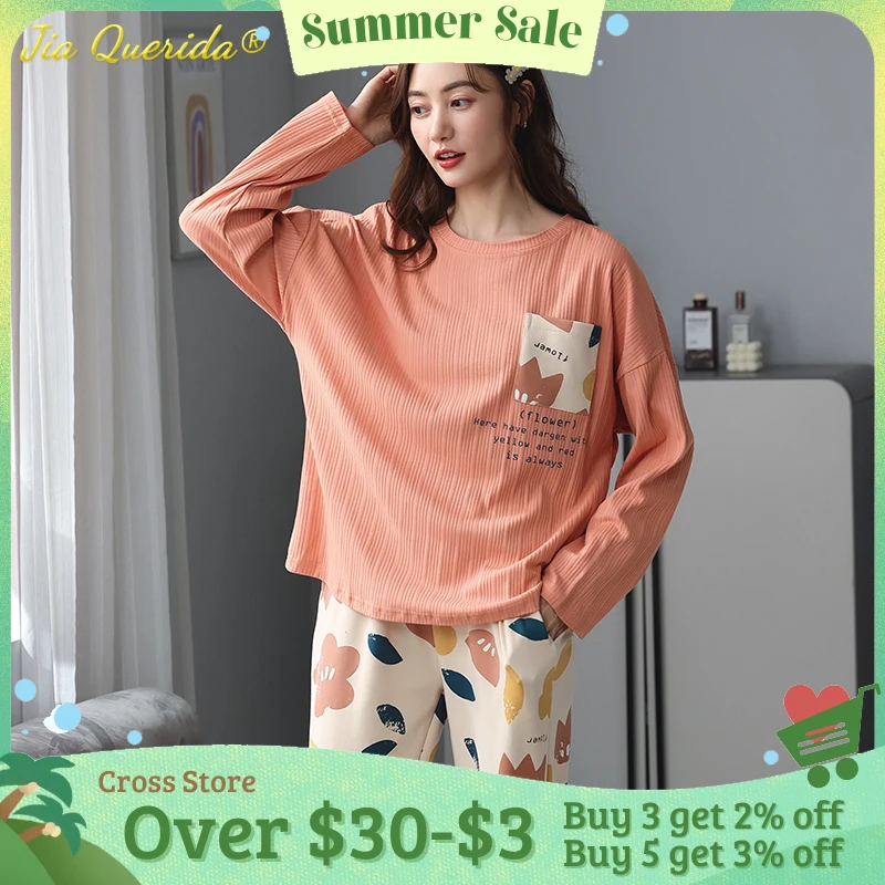 New Orange Floral Printing Cotton Pajamas Set for Women Ins Fashion Kawaii Pijamas 5XL Big Size Autumn Winter Young Lady Pj Sets
New Orange Floral Printing Cotton Pajamas Set for Women Ins Fashion Kawaii Pijamas 5XL Big Size Autumn Winter Young Lady Pj Sets