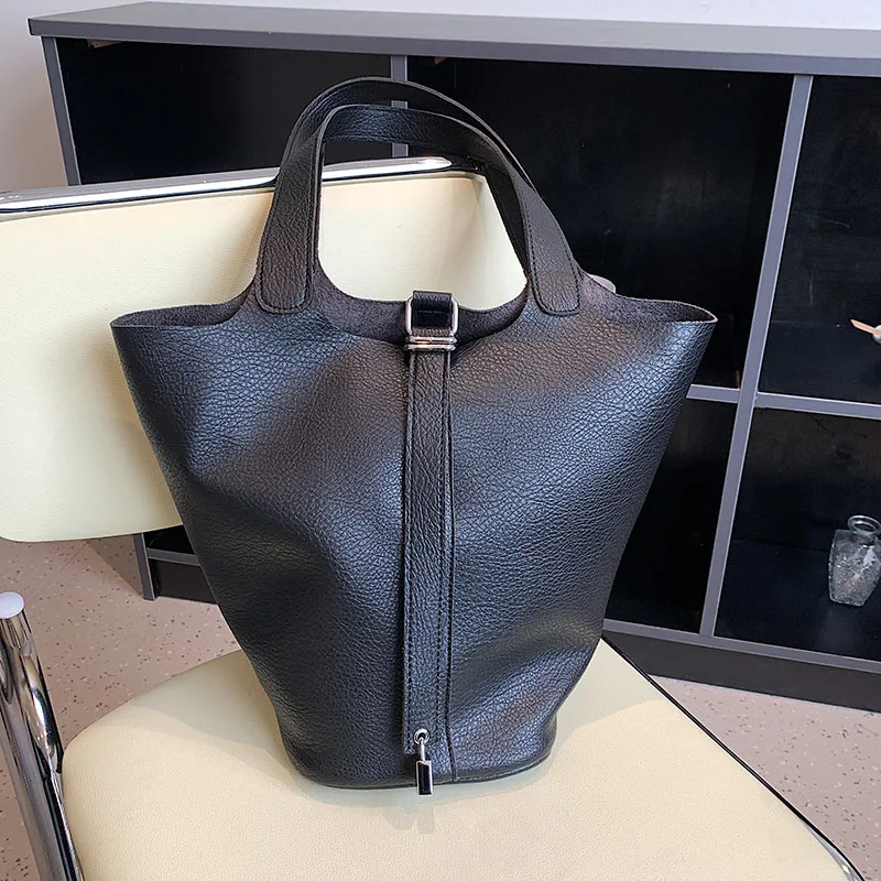 2 Sets Bucket Tote Bags PU Leather Shoulder Bags For Women Fashion Large Travel Bag Designer Luxury Lady Underarm Bag Brand Sac
2 Sets Bucket Tote Bags PU Leather Shoulder Bags For Women Fashion Large Travel Bag Designer Luxury Lady Underarm Bag Brand Sac