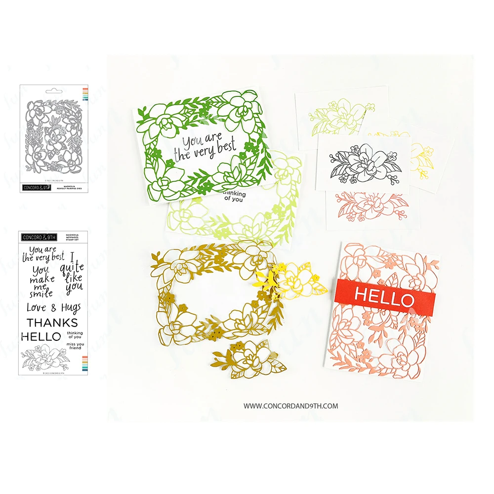 Arrival new Magmagnolia Messagesnolia Metal Cutting Dies Silicone Stamps Diy Scrapbook Greeting Card Embossing Paper Craft Molds
Arrival new Magmagnolia Messagesnolia Metal Cutting Dies Silicone Stamps Diy Scrapbook Greeting Card Embossing Paper Craft Molds