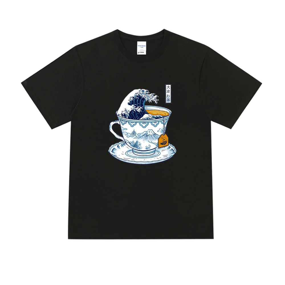 Great Kanagawa Tea Harajuku Ceramic Print T Shirt for Men's Women's Summer Oversized Casual Short Sleeves Tee Shirt Cotton Tops
Great Kanagawa Tea Harajuku Ceramic Print T Shirt for Men's Women's Summer Oversized Casual Short Sleeves Tee Shirt Cotton Tops