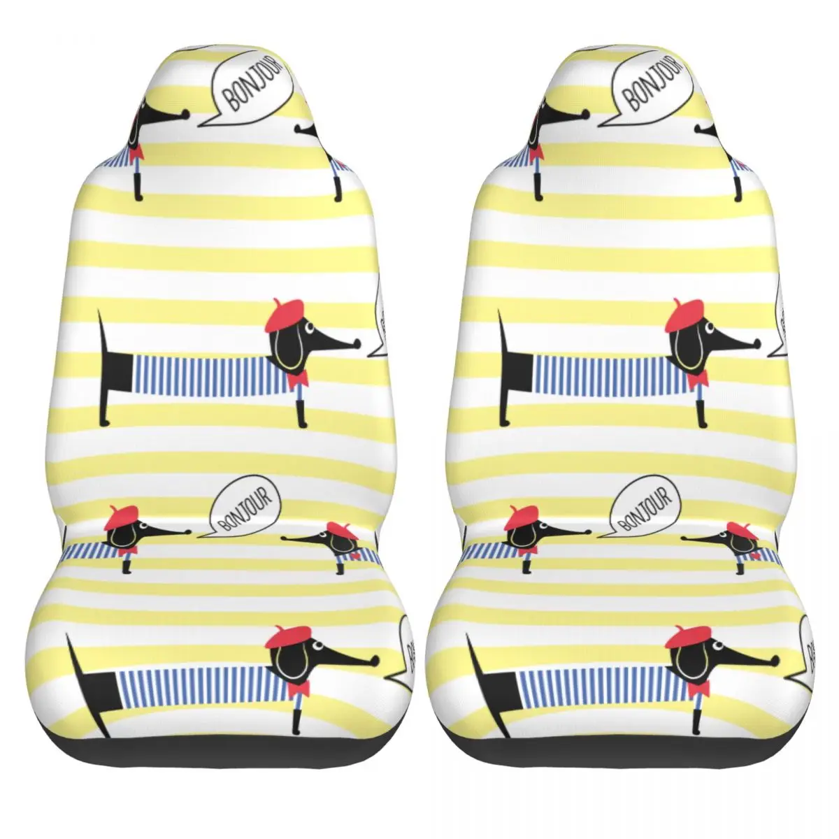 2PCS Car Seat Protector Cover Cute Cartoon Dachshund French Dressed Dog Universal Seat Covers Car Seat Cover Cushion Protector
2PCS Car Seat Protector Cover Cute Cartoon Dachshund French Dressed Dog Universal Seat Covers Car Seat Cover Cushion Protector