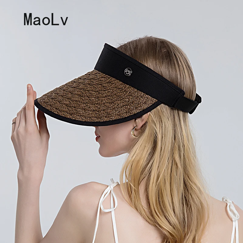 Beach Visor Straw Hat 2022 Uv Protection Sun Hat for Girls Ladies Empty Top Cap Spring Outdoor Travel Bonnet Summer Womens Hats
Beach Visor Straw Hat 2022 Uv Protection Sun Hat for Girls Ladies Empty Top Cap Spring Outdoor Travel Bonnet Summer Womens Hats