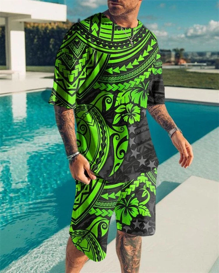 Summer Men's Set For Sport Jogging Male Tracksuit Short Pantsuit 3D Print Beach 2-piece Oversize Outfit Streetwear Loose Clothes
Summer Men's Set For Sport Jogging Male Tracksuit Short Pantsuit 3D Print Beach 2-piece Oversize Outfit Streetwear Loose Clothes