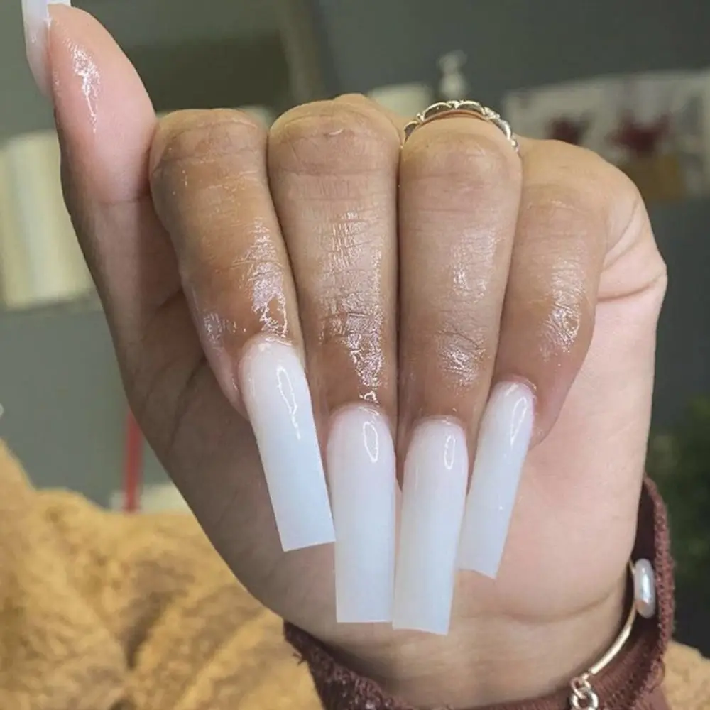 24pcs Detachable Press on Nails Full Cover White Pink Wavy Ballerina Long French Black Love Heart Fake Nails
24pcs Detachable Press on Nails Full Cover White Pink Wavy Ballerina Long French Black Love Heart Fake Nails