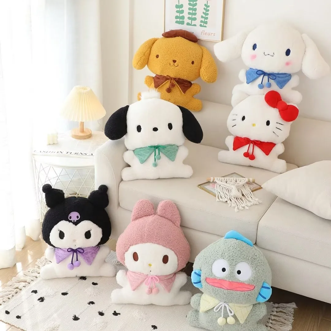 Sanrio Hello Kitty Melody Kuromi Cinnamoroll Plush Splits Purin Doll Cartoon Warm Hand Plush Pillow Cushion Stuffed Plushie Toy
Sanrio Hello Kitty Melody Kuromi Cinnamoroll Plush Splits Purin Doll Cartoon Warm Hand Plush Pillow Cushion Stuffed Plushie Toy