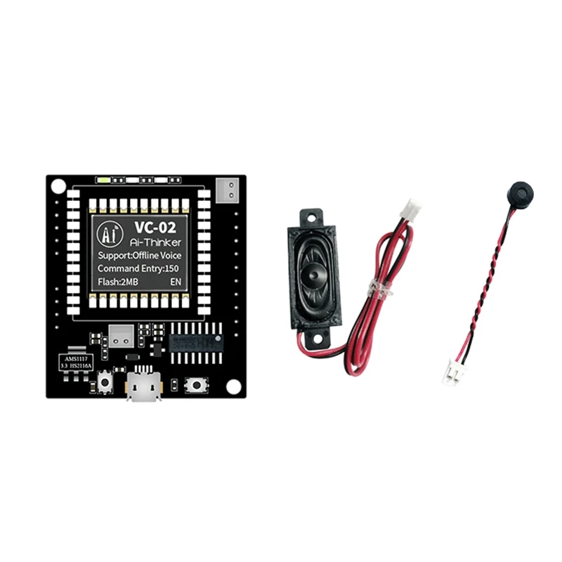 VC-02-Kit Высококачественная сменная интеллектуальная плата разработки с искусственным интеллектом, модуль управления голосовым распознаванием
VC-02-Kit Высококачественная сменная интеллектуальная плата разработки с искусственным интеллектом, модуль управления голосовым распознаванием