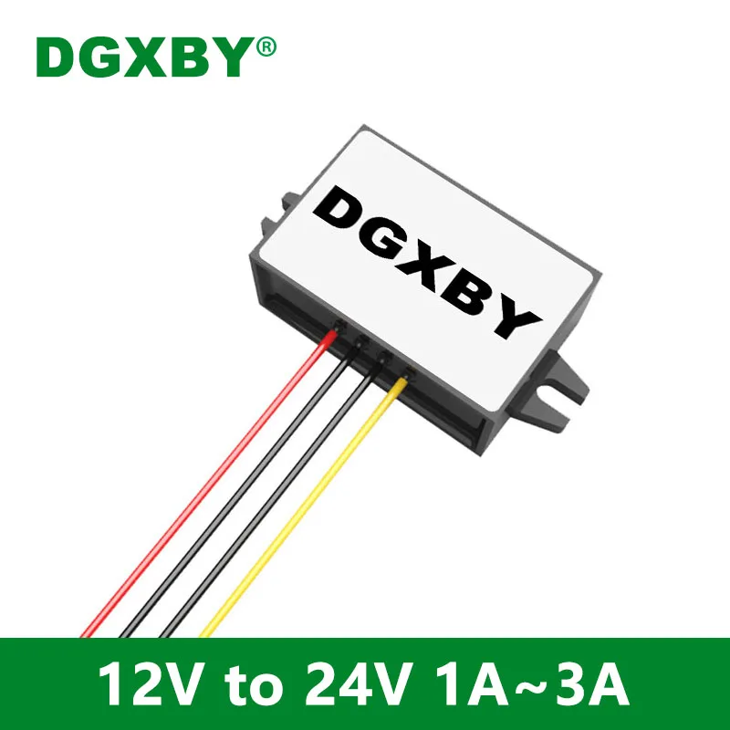 DGXBY 12V to 24V 1A 2A 3A DC Power Boost Converter 9V~20V to 24.1V For Car/Truck/Ship Equipment Use CE RoHS Certification
DGXBY 12V to 24V 1A 2A 3A DC Power Boost Converter 9V~20V to 24.1V For Car/Truck/Ship Equipment Use CE RoHS Certification