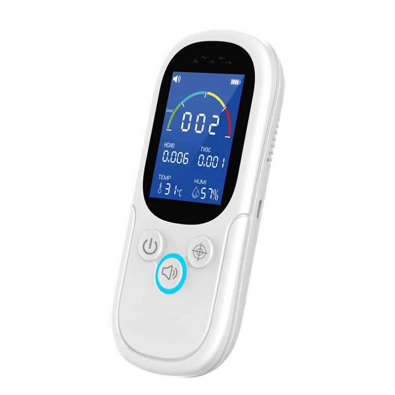 NOYAFA JMS12 Air Quality Monitor Formaldehyde TVOC Meter Portable Sensor Tester Temperature Humidity Detector
NOYAFA JMS12 Air Quality Monitor Formaldehyde TVOC Meter Portable Sensor Tester Temperature Humidity Detector