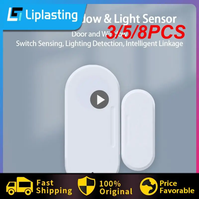 3/5/8PCS Magnetic Door Sensor Real Time Wireless Window Door Open Alarm Remote Control Tuya Smart Light Sensor
3/5/8PCS Magnetic Door Sensor Real Time Wireless Window Door Open Alarm Remote Control Tuya Smart Light Sensor