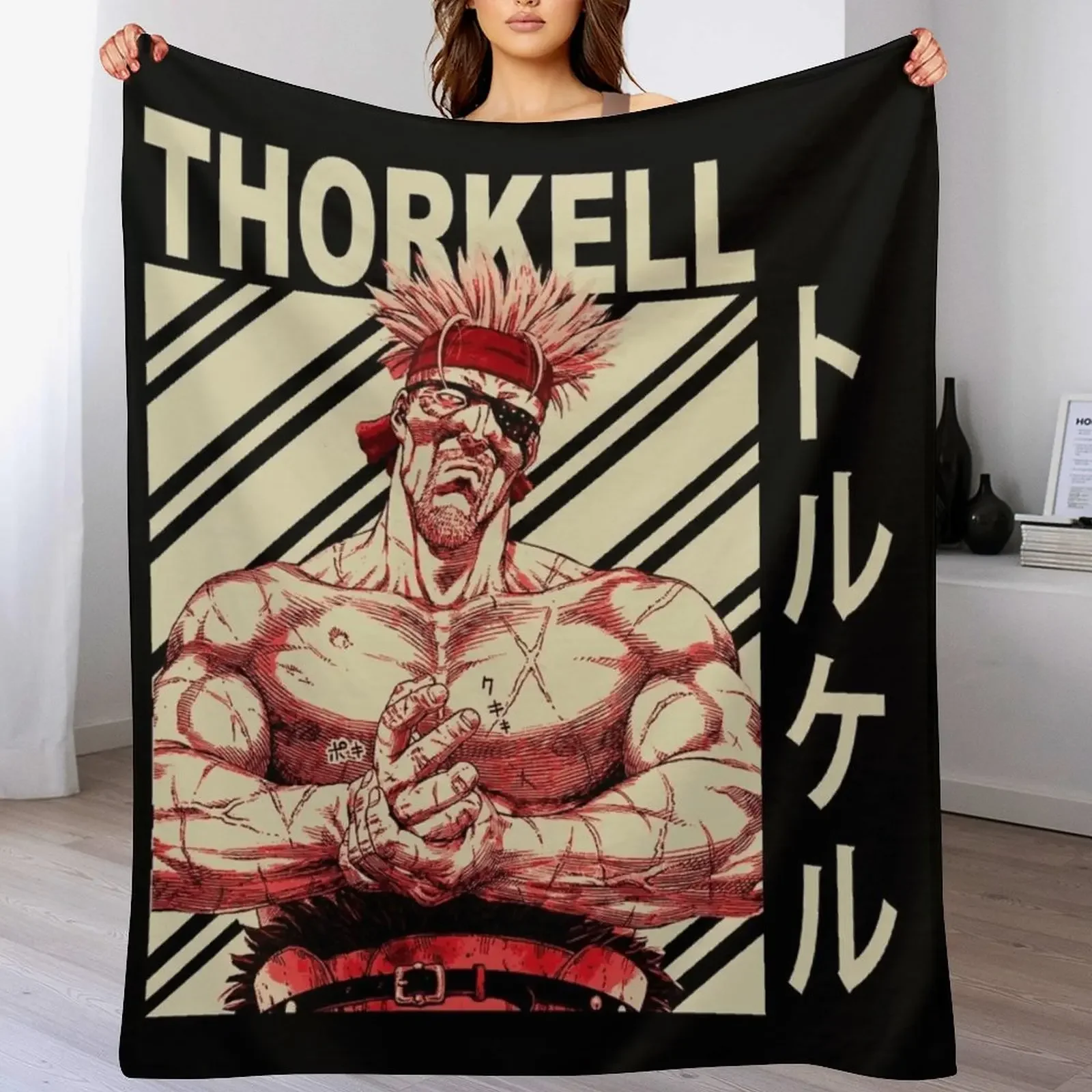 Thorkell the Tall Винтажное одеяло из плюша
Thorkell the Tall Винтажное одеяло из плюша