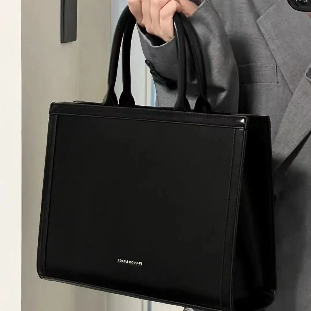 New autumn and winter Korean style briefcase high-end sense tote bag crossbody bag retro ins style one shoulder handbag
New autumn and winter Korean style briefcase high-end sense tote bag crossbody bag retro ins style one shoulder handbag