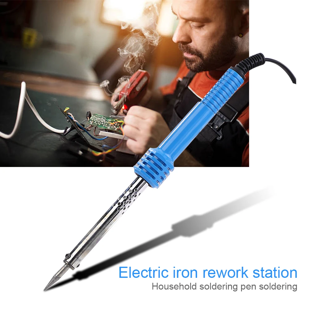 Adjustable Temperature Electric Soldering Iron Welding Rework Station Hot Pencil Household Pen Soldering Repair Tool
Adjustable Temperature Electric Soldering Iron Welding Rework Station Hot Pencil Household Pen Soldering Repair Tool