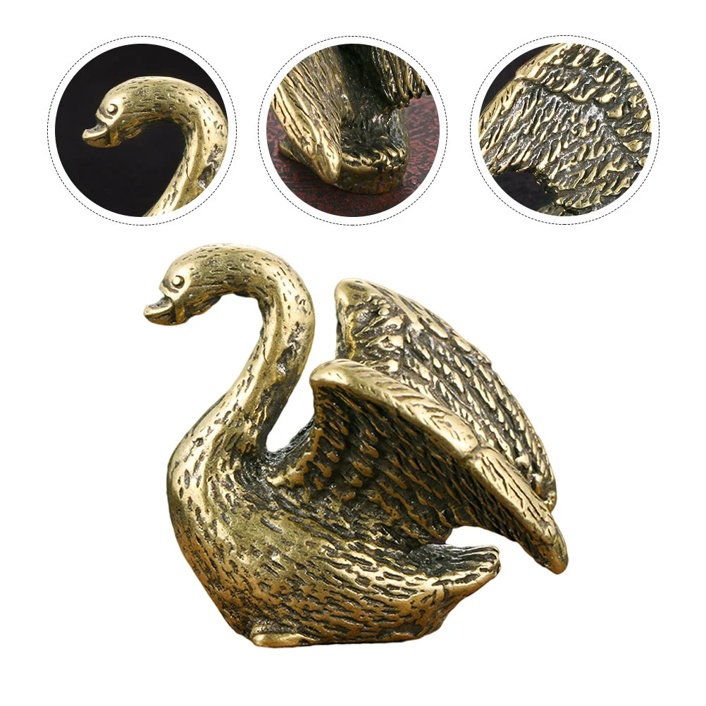 Swan Decor Animal Figurine Statue Brass Figurines Figure Desk Sculpture Miniature Wildlife Goose Office Animals Decoration
Swan Decor Animal Figurine Statue Brass Figurines Figure Desk Sculpture Miniature Wildlife Goose Office Animals Decoration