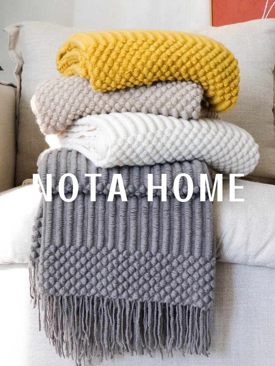 Nordic Simple Solid Color Air Conditioning Blanket Affordable Luxury Style Cover Blanket Sofa Cover Office Nap Blanket
Nordic Simple Solid Color Air Conditioning Blanket Affordable Luxury Style Cover Blanket Sofa Cover Office Nap Blanket