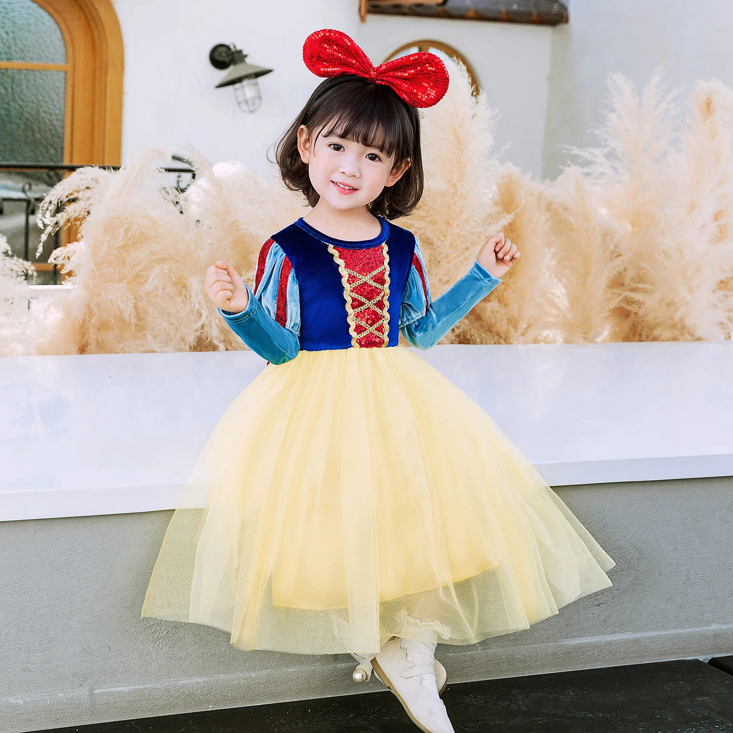 Halloween Princess Dress Snow White Cosplay Costume Puff Sleeve Kids Dress Christmas Birthday Party Dress Children Clothes
Halloween Princess Dress Snow White Cosplay Costume Puff Sleeve Kids Dress Christmas Birthday Party Dress Children Clothes