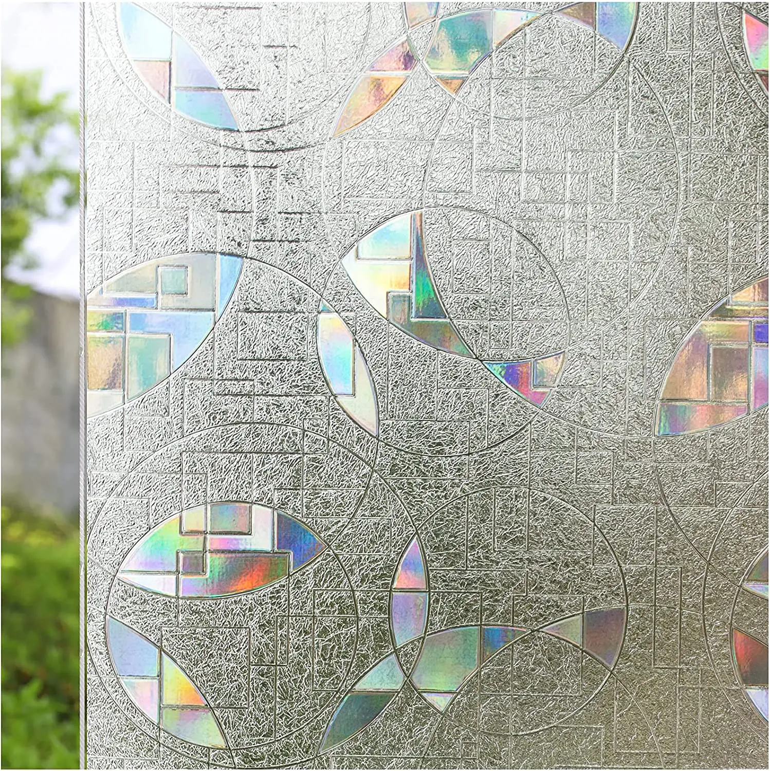 LUCKYYJ Window Privacy Film Static Window Clings Vinyl 3D Window Sticker Rainbow Window Film for Glass Door Heat Control Anti UV
LUCKYYJ Window Privacy Film Static Window Clings Vinyl 3D Window Sticker Rainbow Window Film for Glass Door Heat Control Anti UV