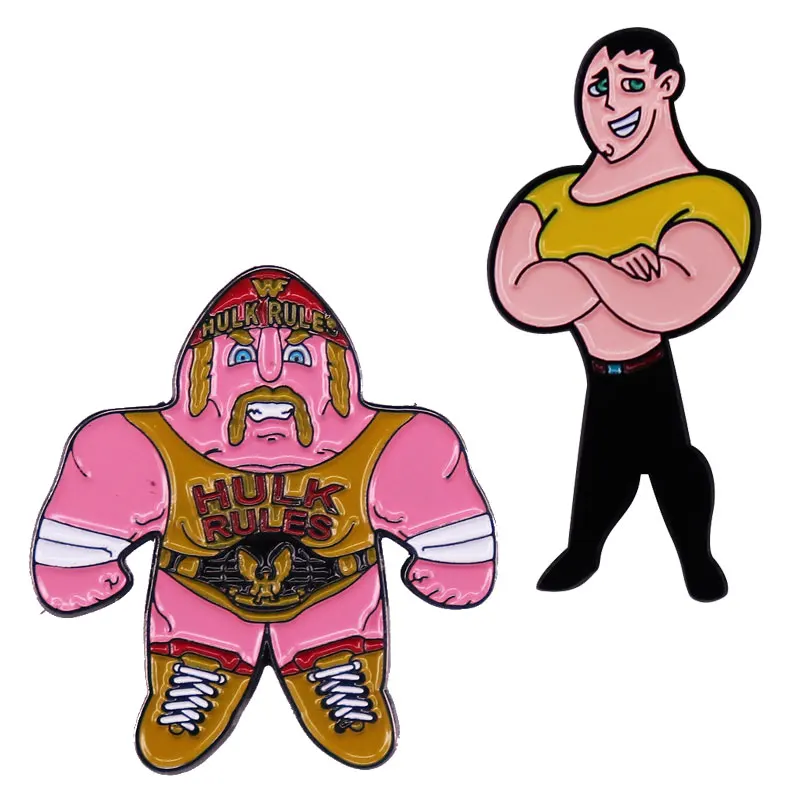 Originality Lapel Badge Pin Wrestling Buddy Brooch Sports Badge Boyfriend Fathers Gift
Originality Lapel Badge Pin Wrestling Buddy Brooch Sports Badge Boyfriend Fathers Gift