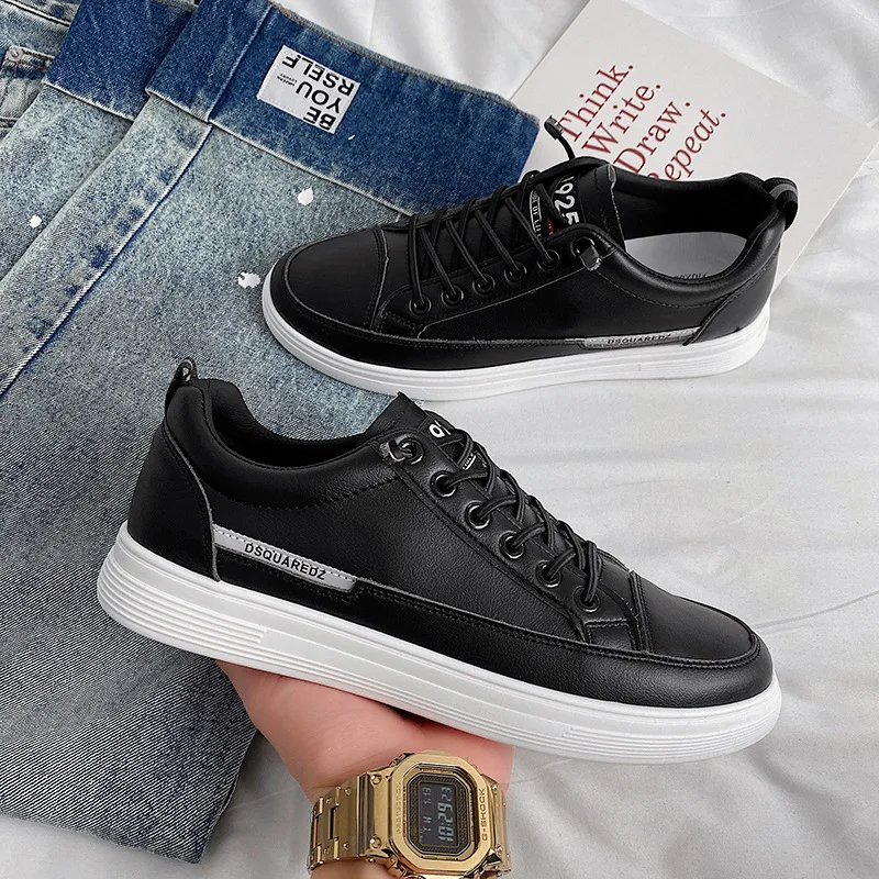 Men's White Shoes Lace Up Casual Sneakers Men Breathable Board Shoes Soft Vulcanized Shoes Outdoor Walking Sneakers for Men
Men's White Shoes Lace Up Casual Sneakers Men Breathable Board Shoes Soft Vulcanized Shoes Outdoor Walking Sneakers for Men