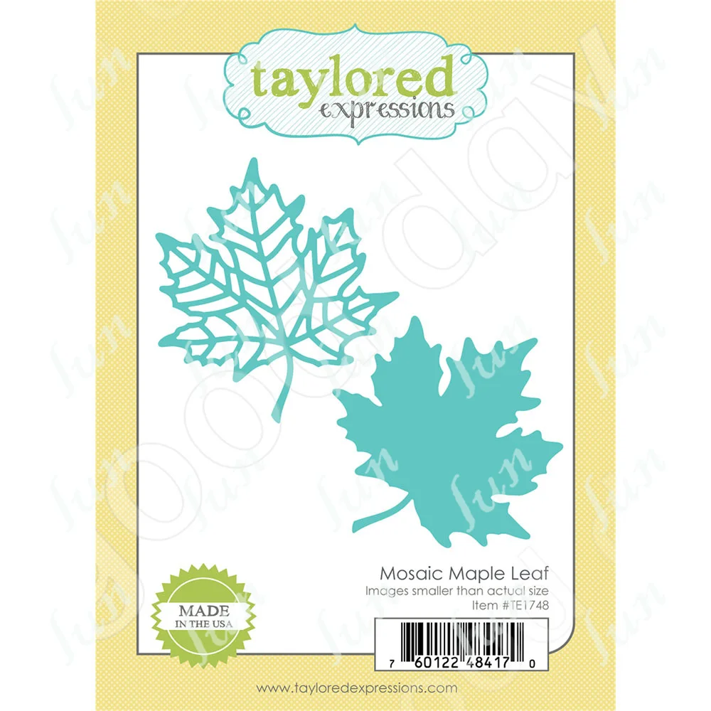 2022 New Mosaic Maple Leaf Metal Cutting Dies Scrapbook Diary Decoration Embossing Template Diy Greeting Paper Card Handmade
2022 New Mosaic Maple Leaf Metal Cutting Dies Scrapbook Diary Decoration Embossing Template Diy Greeting Paper Card Handmade