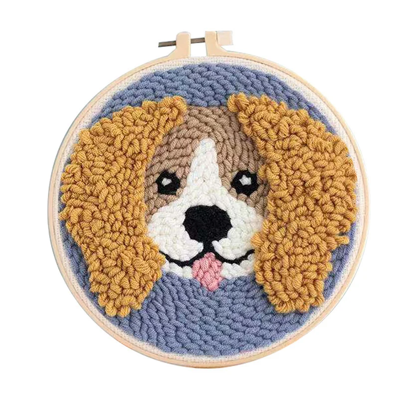 Teddy Spotty Shiba Inu Bulldog Dog Pet Poke Punch Needle Embroidery Fabric Woolen Yarn Rug Punch Kits For Women Kids Beginner
Teddy Spotty Shiba Inu Bulldog Dog Pet Poke Punch Needle Embroidery Fabric Woolen Yarn Rug Punch Kits For Women Kids Beginner
