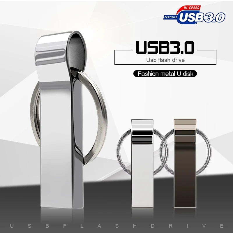 USB 3.0 Flash Drive 8GB 16GB 32GB Metal Pen Drive With Key Ring Wholesale Memory Stick 128GB 64GB USB Stick Flash Disk Pendrive
USB 3.0 Flash Drive 8GB 16GB 32GB Metal Pen Drive With Key Ring Wholesale Memory Stick 128GB 64GB USB Stick Flash Disk Pendrive