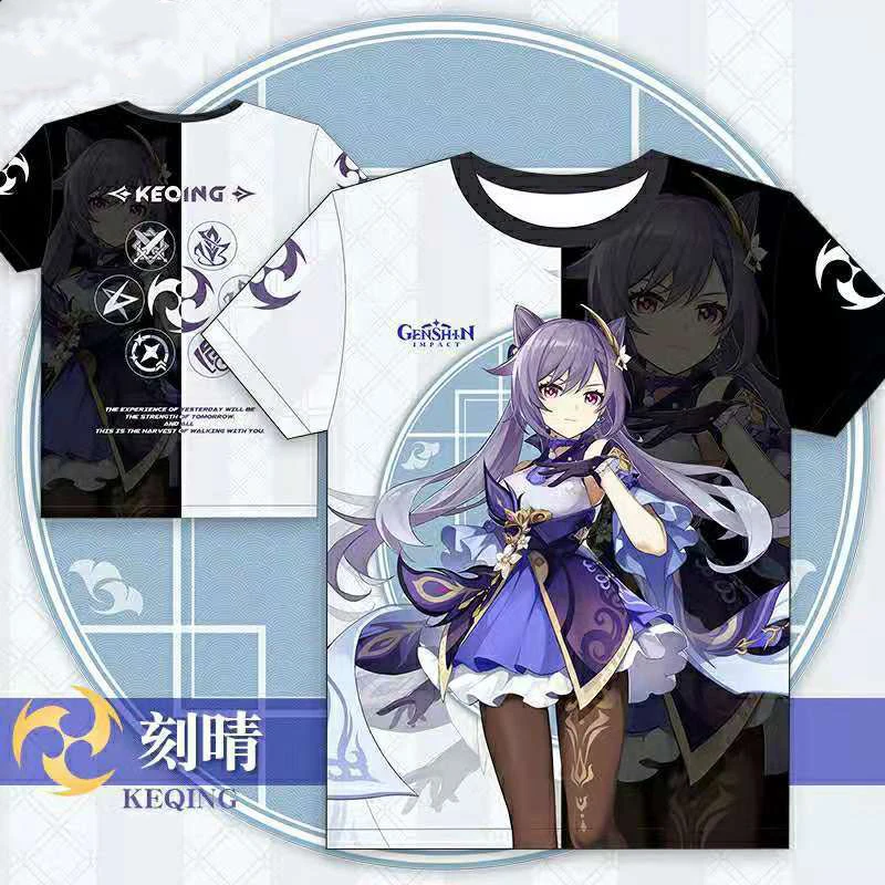 Genshin Impact 3D Print T-Shirts Anime Game Kawaii Girls Streetwear Keqing Xiao Men Women Oversized T Shirt Kids Boys Tees Tops
Genshin Impact 3D Print T-Shirts Anime Game Kawaii Girls Streetwear Keqing Xiao Men Women Oversized T Shirt Kids Boys Tees Tops