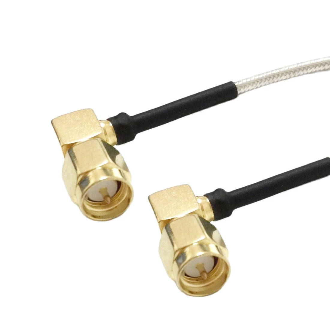 SMA Male Right Angle to SMA Male 90-degree Pigtail Cable RG405.086" 20cm 8" Wholesale Price New
SMA Male Right Angle to SMA Male 90-degree Pigtail Cable RG405.086" 20cm 8" Wholesale Price New