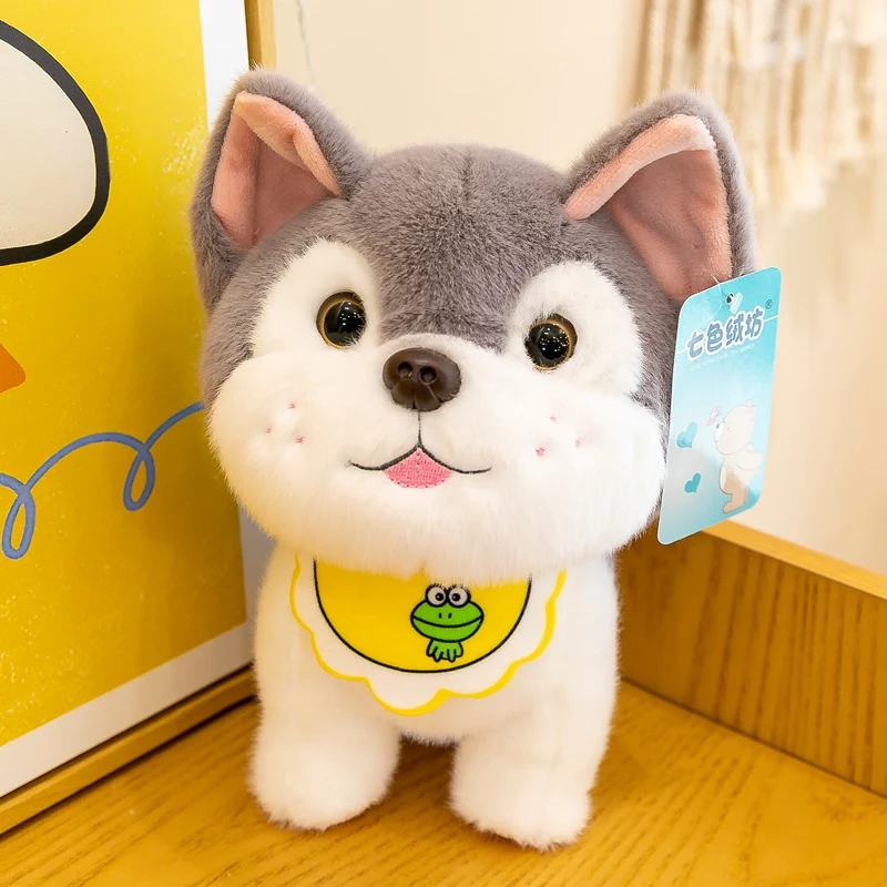 25cm Cute Soft Bib Husky Stuffed Plush Toys Office Nap Pillow Home Comfort Cushion Child Decor Christmas Gift Doll
25cm Cute Soft Bib Husky Stuffed Plush Toys Office Nap Pillow Home Comfort Cushion Child Decor Christmas Gift Doll