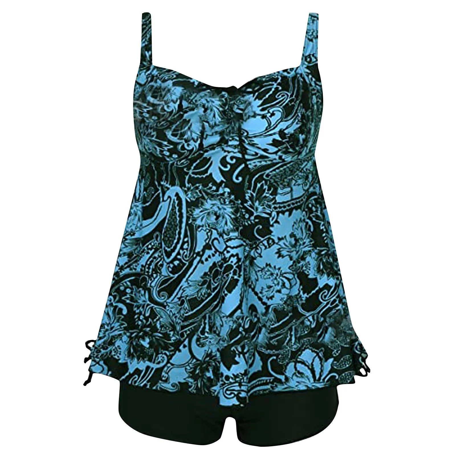 Women'S Split Sexy Fashion Retro Print Swimsuit Two-Piece Backless Swimsuit Beach Bra Swimsuit No Steel Beachwear Monokini
Women'S Split Sexy Fashion Retro Print Swimsuit Two-Piece Backless Swimsuit Beach Bra Swimsuit No Steel Beachwear Monokini