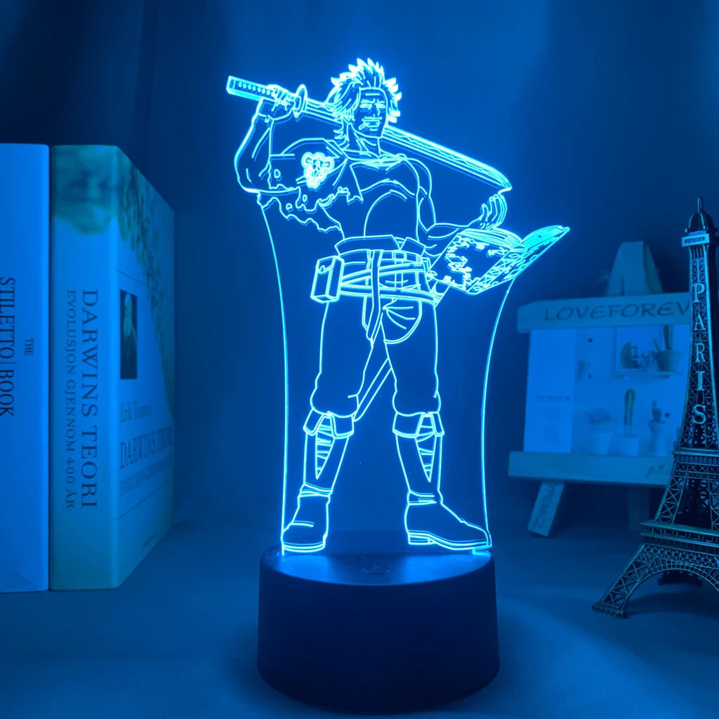 Anime Led Light Black Clover Yami Sukehiro Nightlight for Bedroom Decor Nightlight Manga Birthday Gift Room Led Night Lamp 3d
Anime Led Light Black Clover Yami Sukehiro Nightlight for Bedroom Decor Nightlight Manga Birthday Gift Room Led Night Lamp 3d