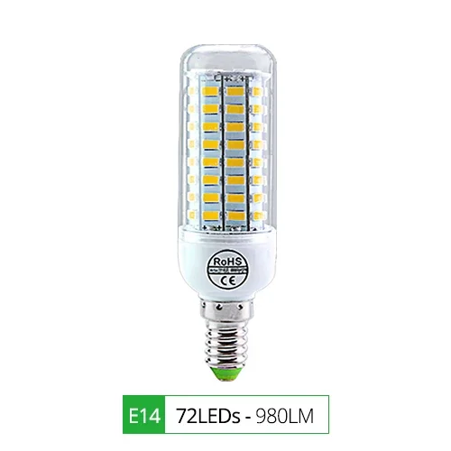 Светодиодная лампа кукуруза 220В E27/E14 2700K/6500K
Светодиодная лампа кукуруза 220В E27/E14 2700K/6500K