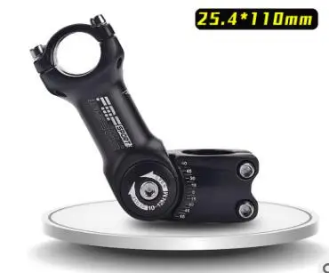 Bike Stem 60 Degree Riser Bicycle Aluminum Alloy Adjustable Handlebar Stem(25.4x110mm) Bike Bike
Bike Stem 60 Degree Riser Bicycle Aluminum Alloy Adjustable Handlebar Stem(25.4x110mm) Bike Bike